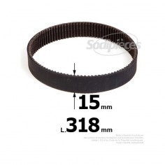 Courroie pour électro portatif 318x15