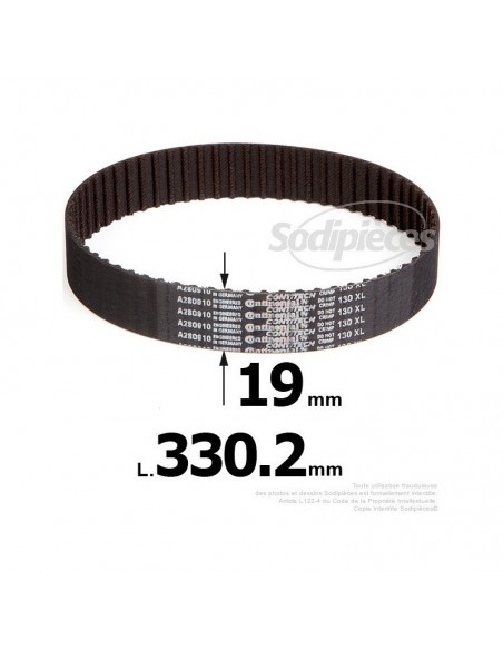 Courroie pour électro portatif 330,20x19