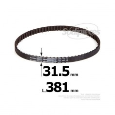 Courroie pour électro portatif 381x31,5