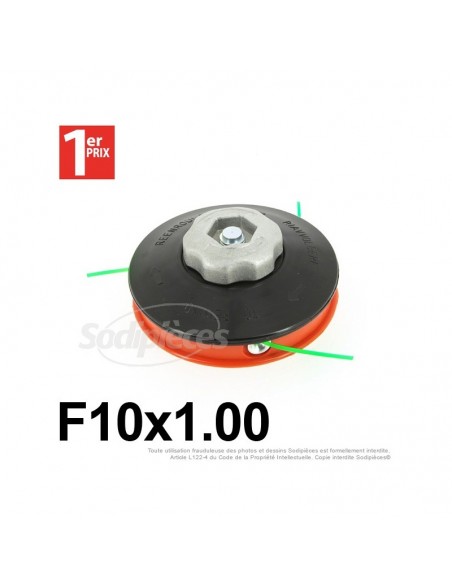 Tete-debroussailleuse-3-fils-F10x100-gauche-ecrou-alu-09086