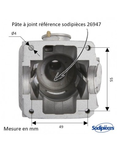 Cylindre-piston-tronconneuse-Stihl-025MS250-O-425-mm-71056