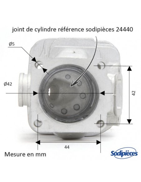 Cylindre-piston-tronconneuse-Stihl-024-MS240-O-42-mm-71059