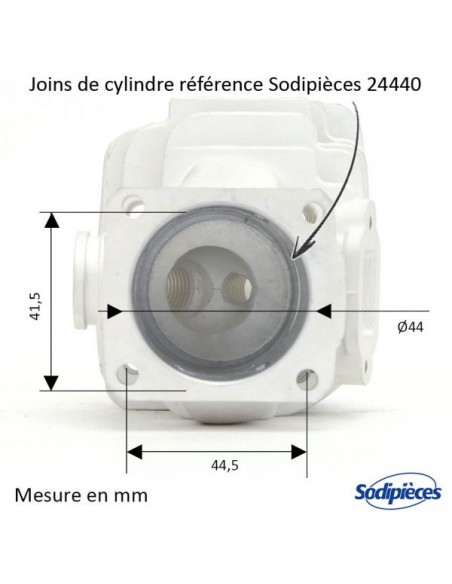 Cylindre-piston-tronconneuse-Stihl-026-MS260-260C-O-44mm-71036