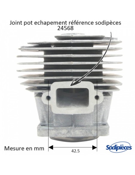 Cylindre-piston-tronconneuse-Stihl-038-MS380-O-52mm-71033