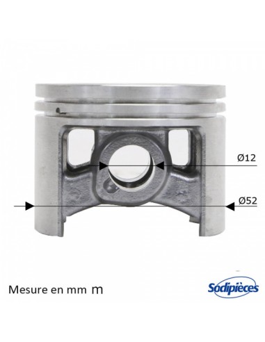 Cylindre-piston-tronconneuse-Stihl-046-MS460-O-52mm-71030