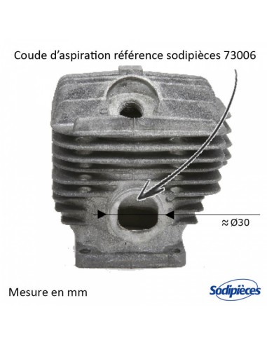 Cylindre-piston-tronconneuse-Stihl-046-MS460-O-52mm-71030