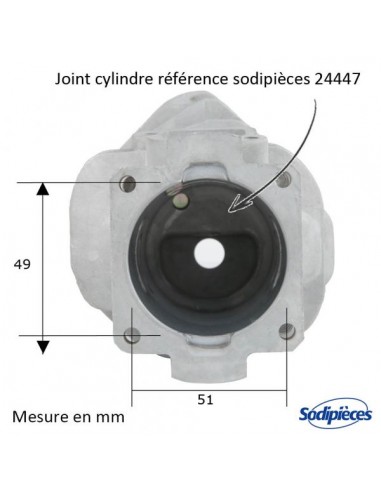 Cylindre-piston-tronconneuse-Stihl-050-051-TS510-O-52mm-71035