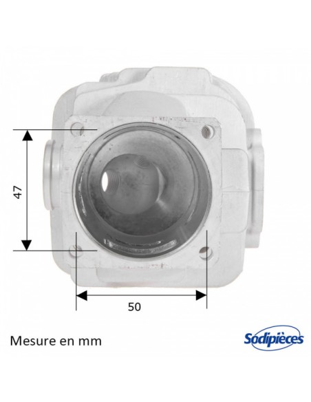 Cylindre-piston-tronconneuse-Stihl-MS-381-O-52mm-71043