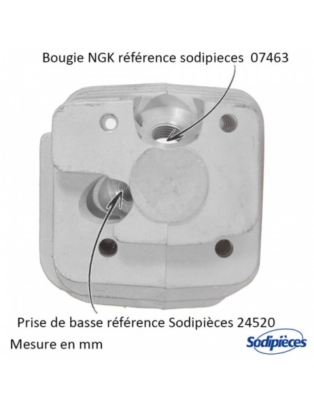 Cylindre-piston-tronconneuse-Stihl-MS-381-O-52mm-71043