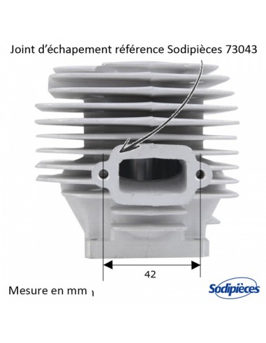 Cylindre-piston-tronconneuse-Stihl-MS-381-O-52mm-71043