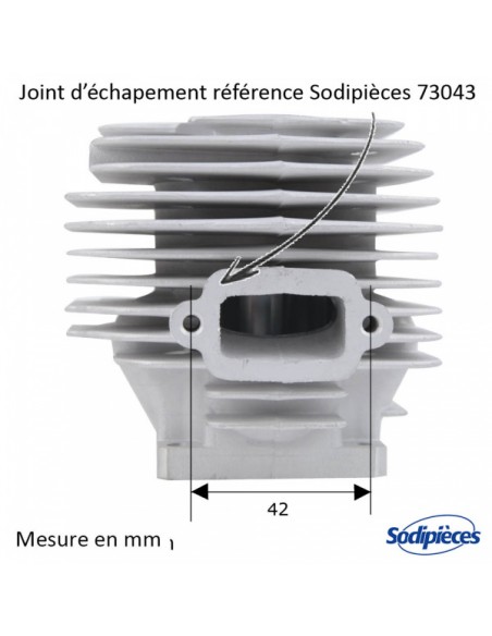 Cylindre-piston-tronconneuse-Stihl-MS-381-O-52mm-71043