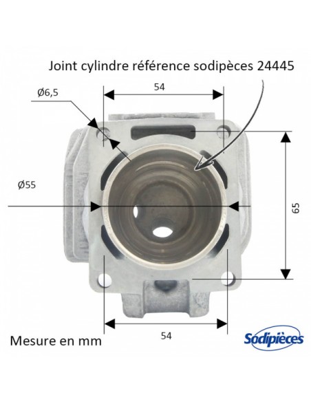 Cylindre-piston-tronconneuse-Stihl-MS441-MS441C-O-50mm-71034