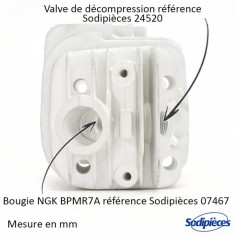 Cylindre-piston-tronconneuse-pour-Stihl-026-MS260-260C-O-44mm-Par-2-43133 2