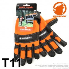 Gants-forestier-Kerwood-noir-Protection-main-gauche-taille-XL-11-Class-1-26833 2