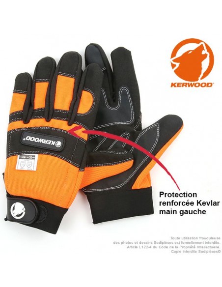 Gants-forestier-Kerwood-noir-Protection-main-gauche-taille-XL-11-Class-1-26833