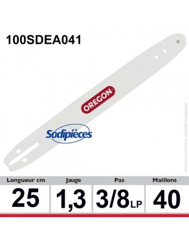Guide-100SDEA041-Oregon-Single-Rivet-25-cm-80702