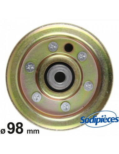 Poulie-gorge-plate-O-98-mm-N173437-18202
