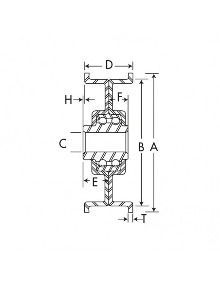 Poulie-a-gorge-plate-O-102-mm-O-rebord-120-mm-28013