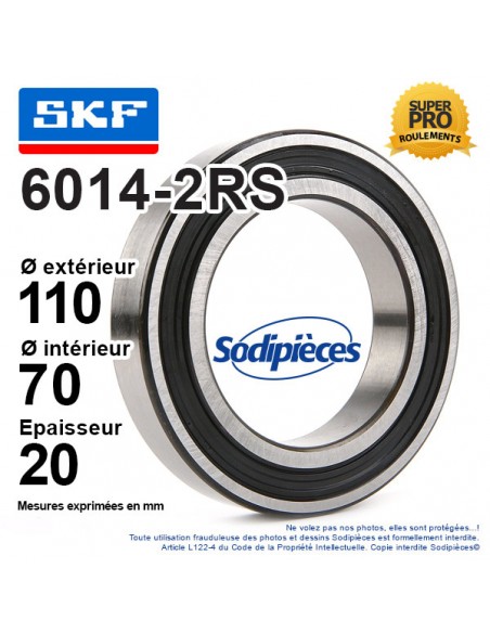 Roulement-a-billes-6014-2RS-SKF-Double-etancheite-23968