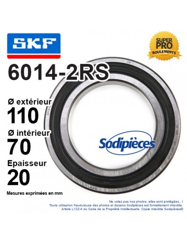 Roulement-a-billes-6014-2RS-SKF-Double-etancheite-23968