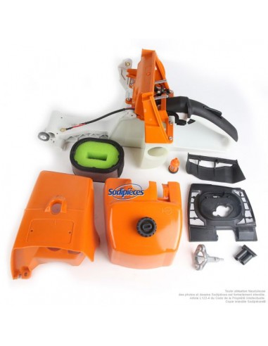 Kit-reservoir-Stihl-064-carter-reservoir-2-capots-filtre-a-air-et-elements-du-filtre-73675