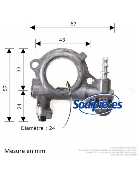 Pompe-a-huile-reglable-pour-Stihl-024-MS240-026-MS260-1121-640-3205-73012