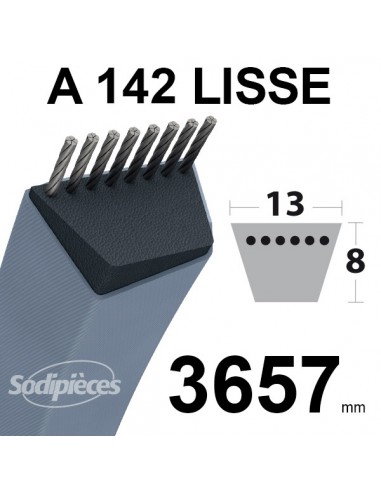 Courroie-tondeuse-A142-Trapezoidale-13-mm-x-3657-mm-26201