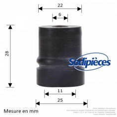 Silent-bloc-pour-Stihl-046-MS460-036-MS360-1122-790-9905-73081