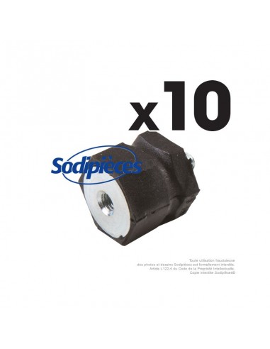 Silent-bloc-pour-Stihl-11147909600-Par-10-43154