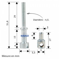 Vis-tension-de-chaine-pour-tronconneuse-Stihl-1110-664-1500-73305 2