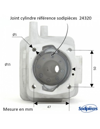 Cylindre-piston-decoupeuse-HusqvarnaPartner-K650-O-50-mm-71046