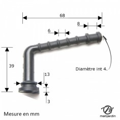 Durite-huile-pour-tronconneuse-Stihl-1128-647-9405-73604 2