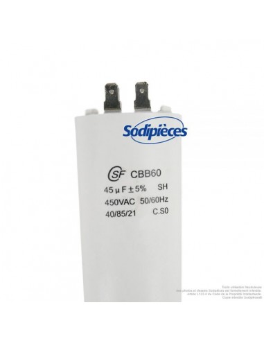 Condensateur-45-MF-15070