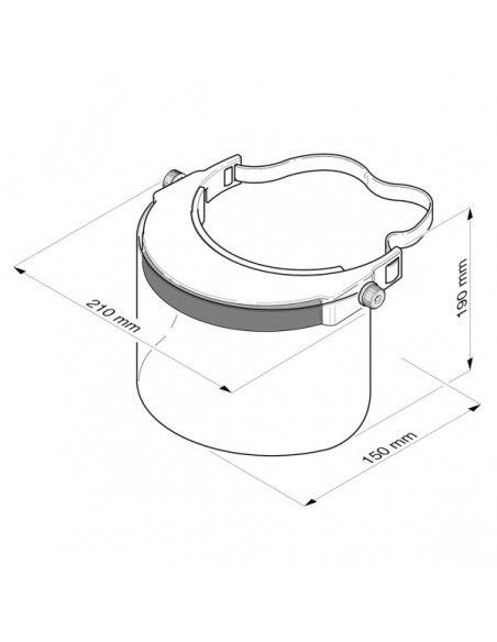 Visiere-de-protection-reglable-pour-le-visage-Par-10-19010