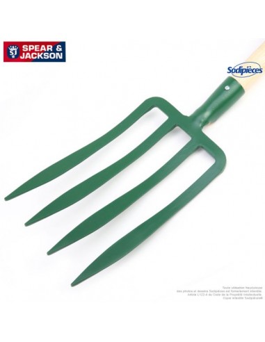 Fouche-a-becher-Spear-Jackson-4-dents-avec-manche-bois-44018