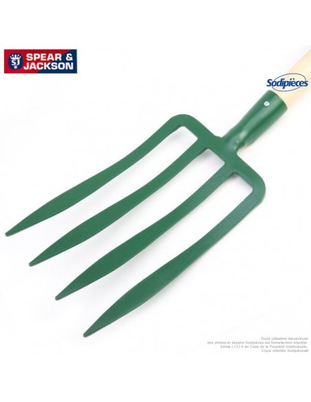 Fouche-a-becher-Spear-Jackson-4-dents-avec-manche-bois-44018