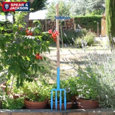 Fourche-a-becher-Spear-Jackson-avec-manche-bois-Bleue-44036 2