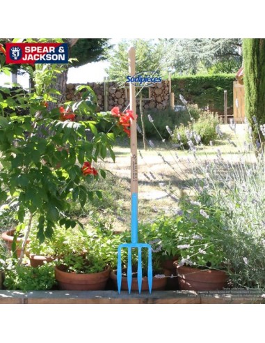 Fourche-a-becher-Spear-Jackson-avec-manche-bois-Bleue-44036