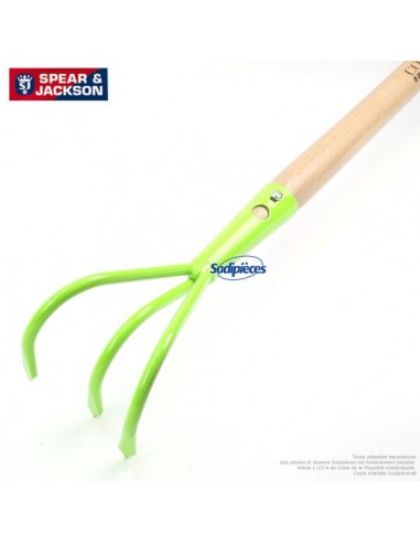 Griffe-3-dents-Spear-Jackson-avec-manche-bois-Verte-44025