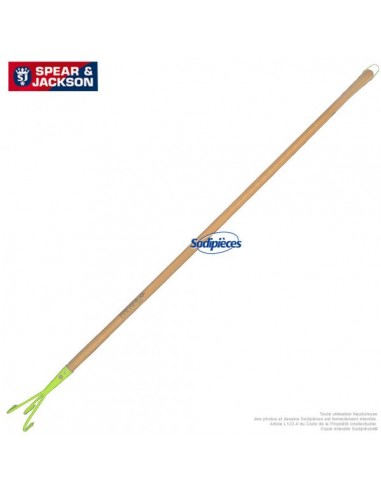 Griffe-3-dents-Spear-Jackson-avec-manche-bois-Verte-44025