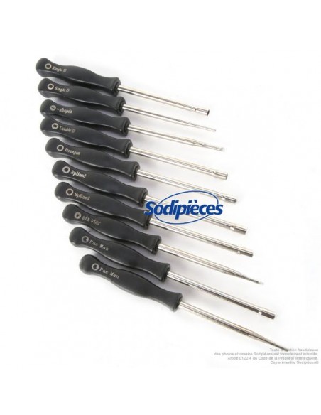 Jeu-10-tournevis-pour-reglage-carburateurs-26081