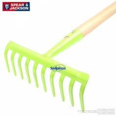 Rateau-Spear-Jackson-10-dents-avec-manche-bois-Vert-44021