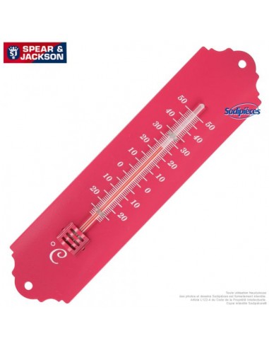 Thermometre-Spear-Jackson-metal-rose-44014