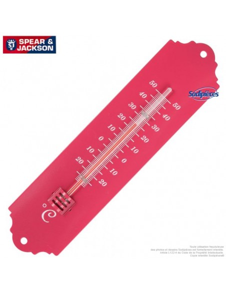Thermometre-Spear-Jackson-metal-rose-44014