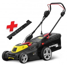 Tondeuse 1800w - 43cm - 2 lames - Gardeo Pro