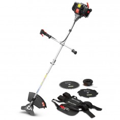 Débroussailleuse thermique 52cc - bobine + 3 lames - Elem Garden 2