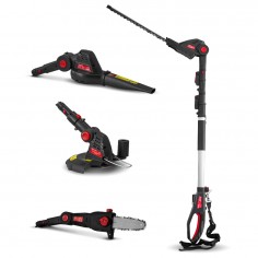 Outil de jardin multifonctions 4en1 sans fil 20V 2