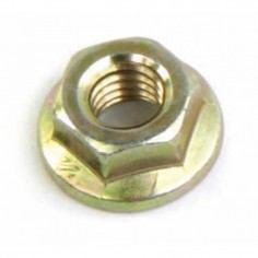 Ecrou lisse avec embase diam 6 mm