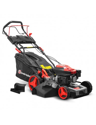 Tondeuse thermique autotractée 144.3cc - 46cm avec démarrage électrique -mulching - éjection latérale.