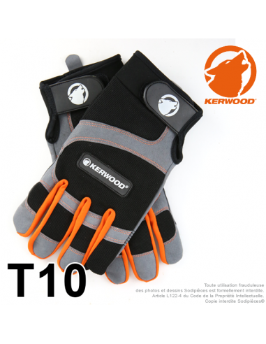 Gants Kerwood gris. Bois et Jardin....